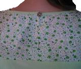 Женская блузка Балет Салатовый - детали отделки
