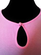 Блузка женская 'Розовая капелька' - детали отделки