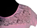 Блузка женская 'Балет Розовый' - детали отделки